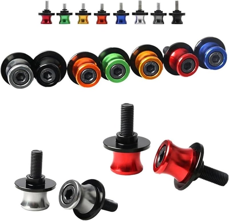 Blue Swingarm Spools Sliders For Honda CRF300L CRF300 Rally Motorcycle Rear Stand - Image 4